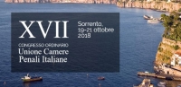 XVII Congresso Ordinario UCPI - Sorrento, 19-21 ottobre 2018